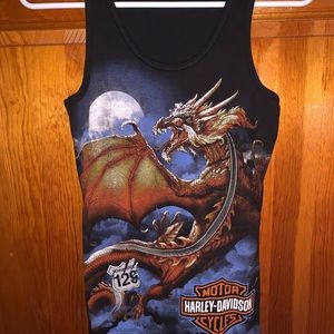 Harley Davidson tank